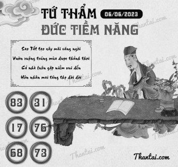 TỨ THẨM ĐỨC TIỀM NĂNG 06/06/2023