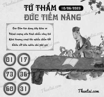 TỨ THẨM ĐỨC TIỀM NĂNG 10/06/2023