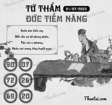 TỨ THẨM ĐỨC TIỀM NĂNG 01/07/2023