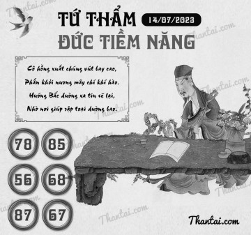 TỨ THẨM ĐỨC TIỀM NĂNG 14/07/2023