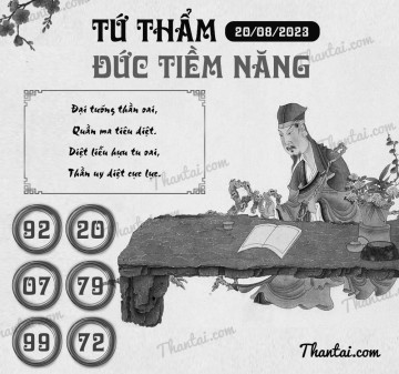 TỨ THẨM ĐỨC TIỀM NĂNG 20/08/2023