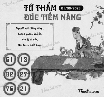 TỨ THẨM ĐỨC TIỀM NĂNG 01/09/2023