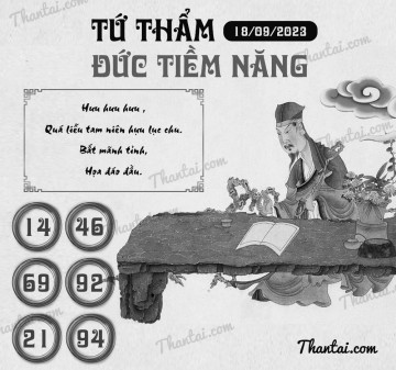 TỨ THẨM ĐỨC TIỀM NĂNG 18/09/2023