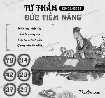 TỨ THẨM ĐỨC TIỀM NĂNG 23/09/2023