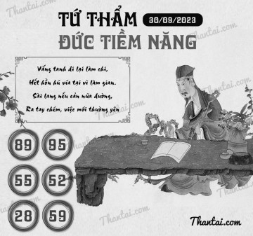 TỨ THẨM ĐỨC TIỀM NĂNG 30/09/2023