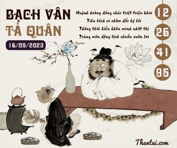 Bạch Vân Tả Quân 16/09/2023