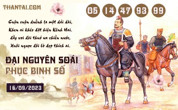 Đại Nguyên Soái 16/09/2023