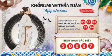 Khổng Minh Thần Toán 16/09/2023