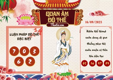 Quan Âm Độ Thế 16/09/2023