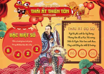 Thái Ất Thiên Tôn 16/09/2023