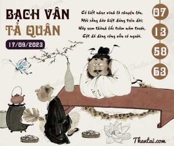 Bạch Vân Tả Quân 17/09/2023