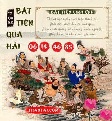 BÁT TIÊN QUÁ HẢI 17/09/2023