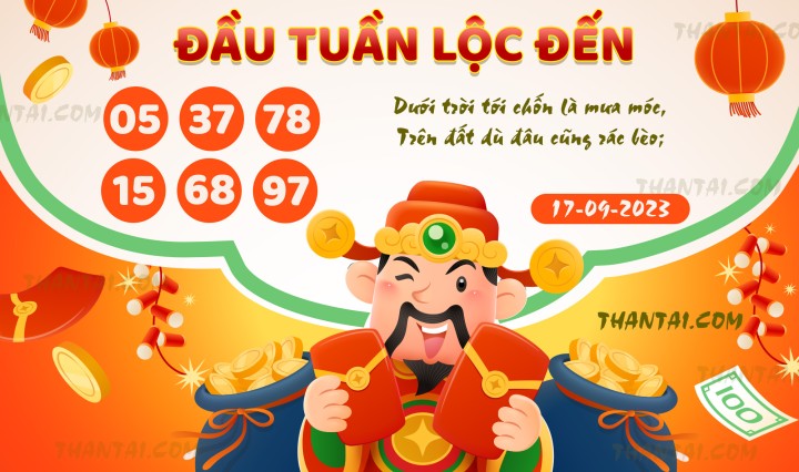 ĐẦU TUẦN LỘC ĐẾN 02/09/2023