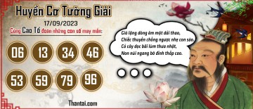 Huyền Cơ Tường Giải 17/09/2023