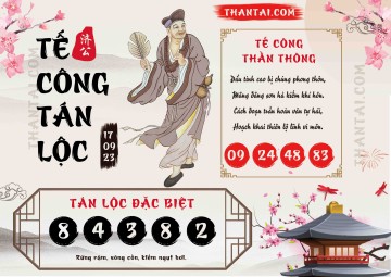 Tế Công Tán Lộc 17/09/2023