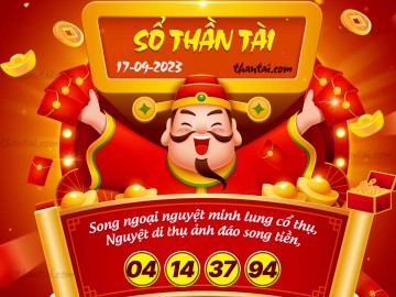 SỔ THẦN TÀI 17/09/2023