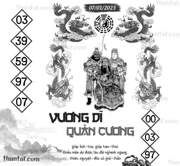 Vương Dĩ Quân Cương 07/01/2023