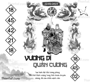 Vương Dĩ Quân Cương 12/01/2023