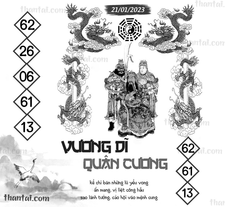 Vương Dĩ Quân Cương 06/01/2023