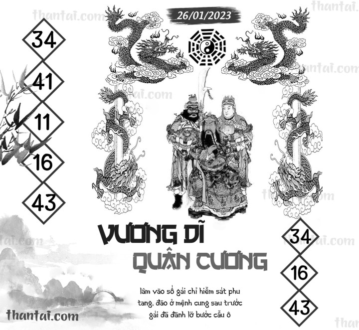 Vương Dĩ Quân Cương 11/01/2023