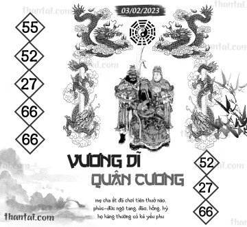 Vương Dĩ Quân Cương 03/02/2023