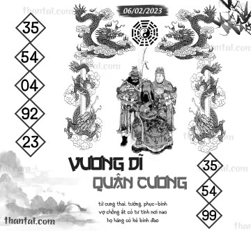 Vương Dĩ Quân Cương 06/02/2023