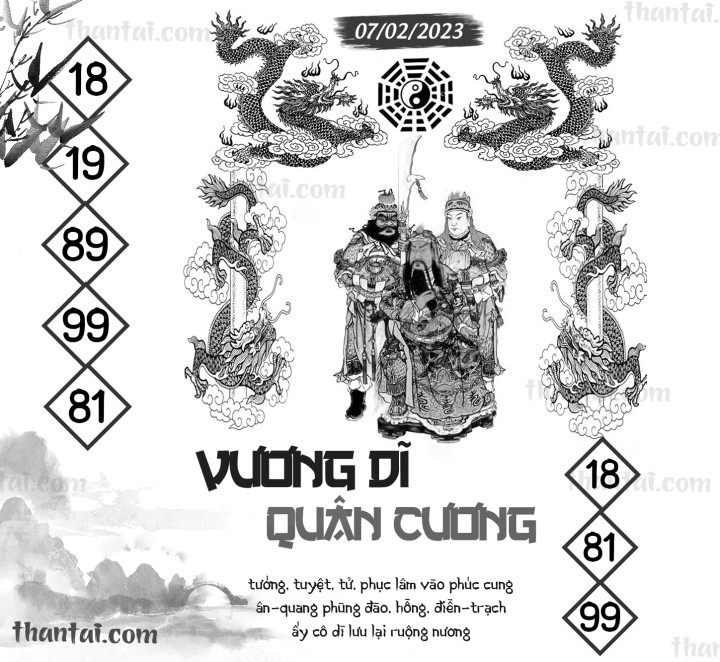 Vương Dĩ Quân Cương 23/01/2023