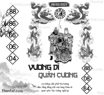 Vương Dĩ Quân Cương 08/02/2023