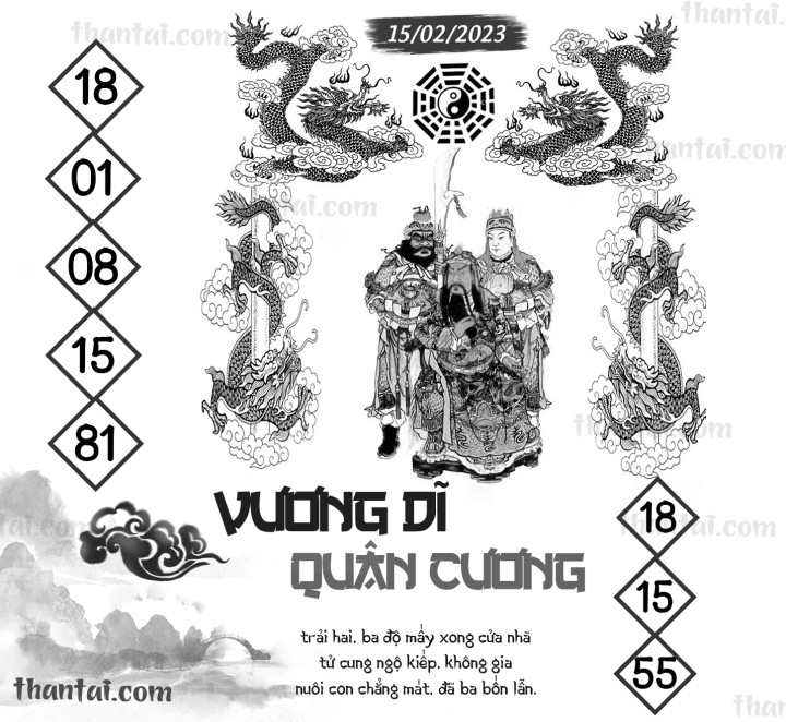 Vương Dĩ Quân Cương 31/01/2023