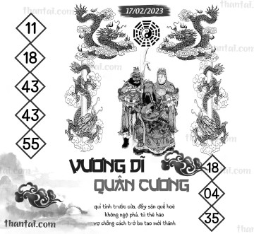 Vương Dĩ Quân Cương 17/02/2023