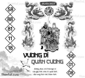 Vương Dĩ Quân Cương 05/03/2023