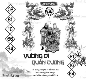 Vương Dĩ Quân Cương 21/03/2023