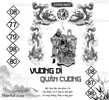 Vương Dĩ Quân Cương 22/03/2023