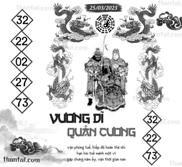 Vương Dĩ Quân Cương 25/03/2023