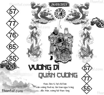 Vương Dĩ Quân Cương 26/03/2023