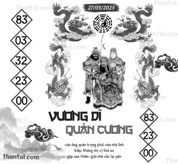 Vương Dĩ Quân Cương 27/03/2023