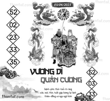 Vương Dĩ Quân Cương 03/04/2023