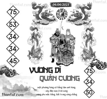 Vương Dĩ Quân Cương 04/04/2023