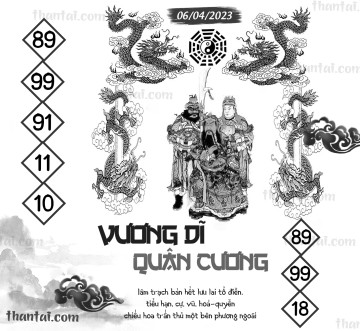 Vương Dĩ Quân Cương 06/04/2023