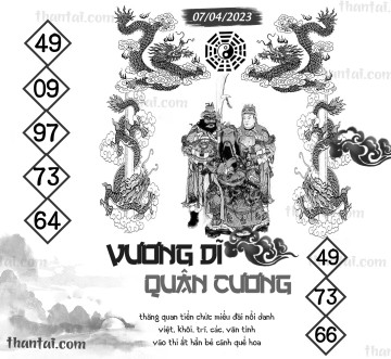 Vương Dĩ Quân Cương 07/04/2023