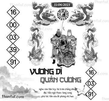 Vương Dĩ Quân Cương 11/04/2023