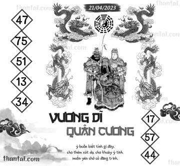 Vương Dĩ Quân Cương 21/04/2023