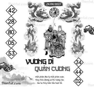 Vương Dĩ Quân Cương 24/04/2023