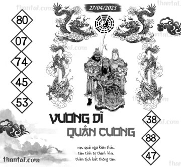 Vương Dĩ Quân Cương 27/04/2023