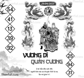 Vương Dĩ Quân Cương 29/04/2023