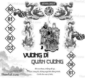 Vương Dĩ Quân Cương 07/05/2023