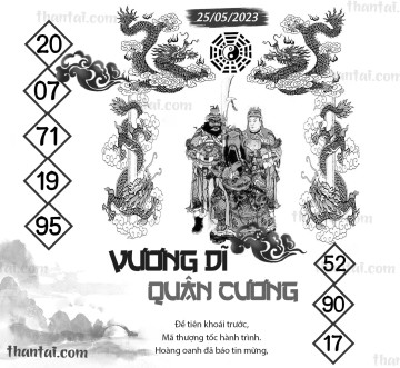 Vương Dĩ Quân Cương 25/05/2023