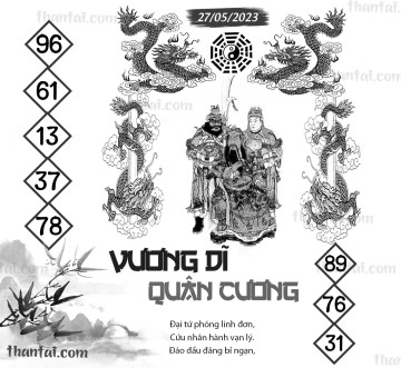 Vương Dĩ Quân Cương 27/05/2023