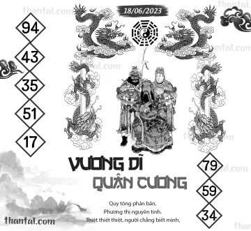 Vương Dĩ Quân Cương 18/06/2023