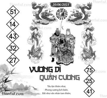 Vương Dĩ Quân Cương 20/06/2023